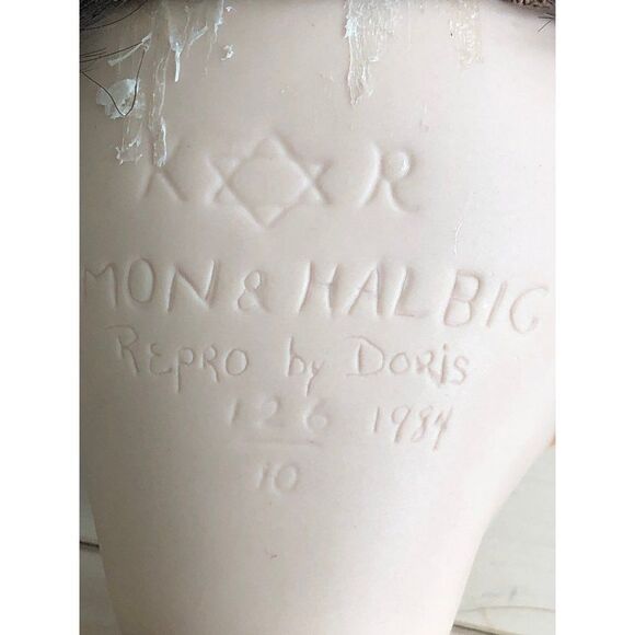 SIMON & HALBIG Porcelain Doll Repro by Doris 126/10 1984 - Picture 7 of 8